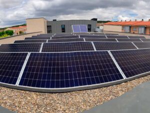 Instalación de placas solares en Milagro Navarra