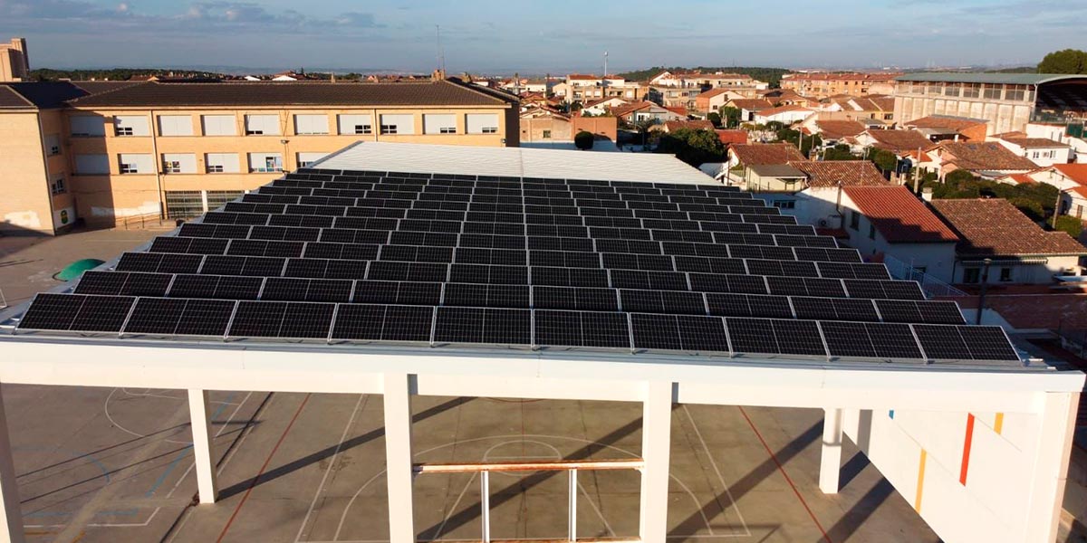 Instalación de plantas solares en Corella