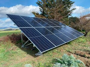 Instalación de placas solares en casa rural - Artázcoz Navarra