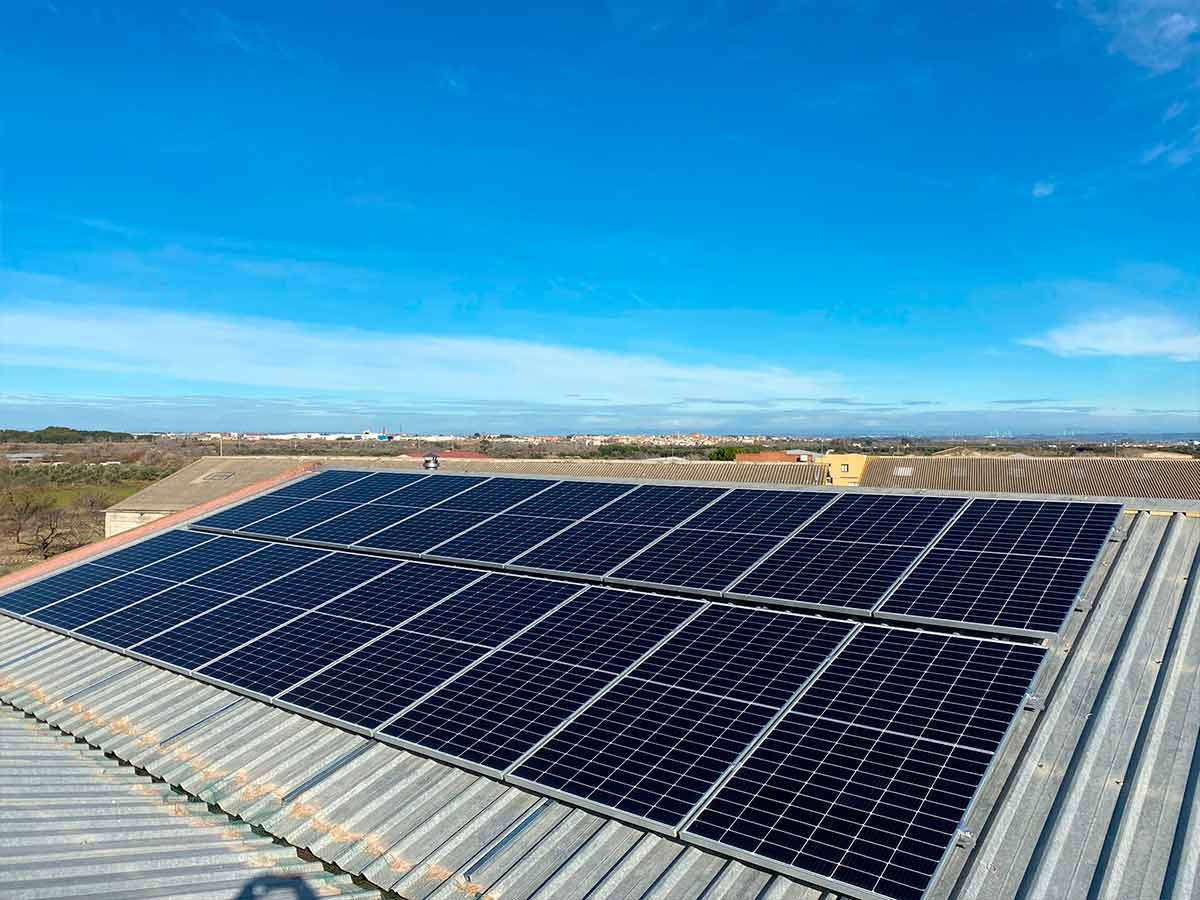 Instalación de placas solares en Cintruénigo Navarra