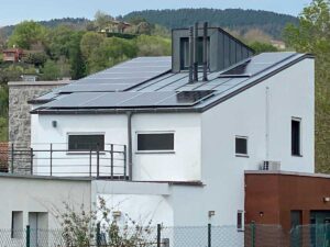 Instalación de placas solares en Usurbil - País Vasco