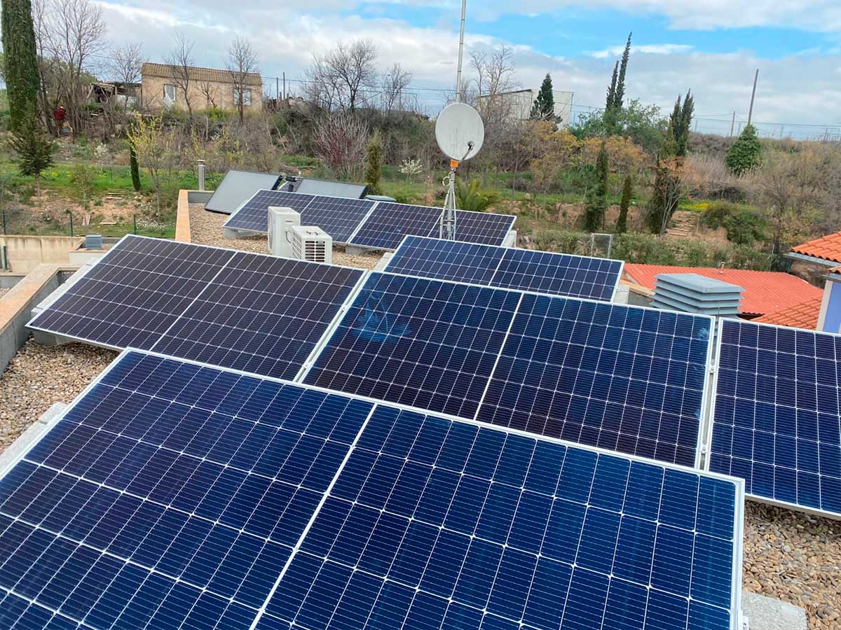 Instalación de placas solares en Navarra