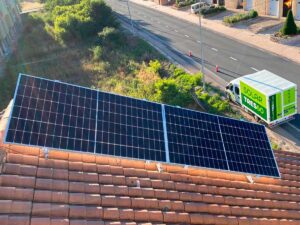 Instalación de paneles solares en Ávila