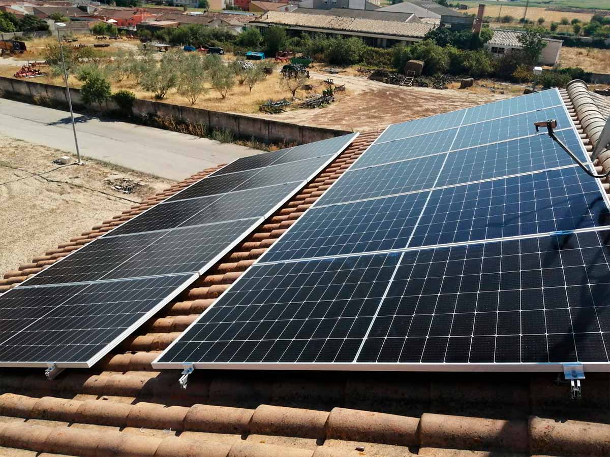 Placas solares en la Comunidad foral de Navarra