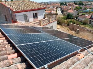 Instalación de placas solares en Borja