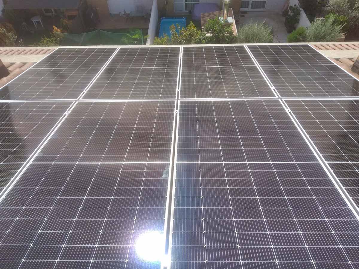 Instalación de placas solares en casas unifamiliares de Murchante Navarra