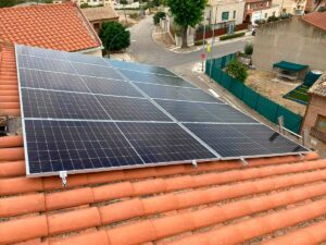 Instalación de placas solares en Mallén - Zaragoza - Aragón