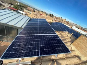 instalación de placas solares en Utebo