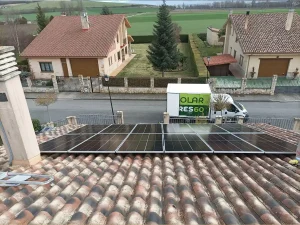 Instalación de placas solares en Oreitia - Álava