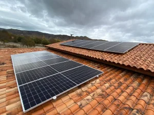 instalación de placas solares en Aguilar del Rio Alhama - La Rioja
