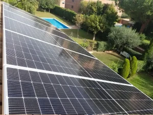 Instalación de placas solares en Sant Cugat del Vallés