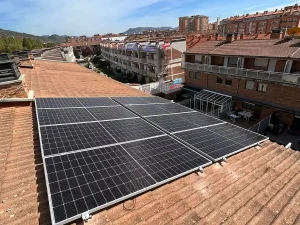Instalación de placas solares en Ansoáin